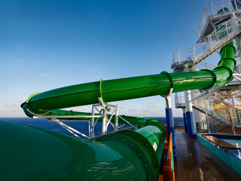 Carnival Pride - Green Thunder Amazing Cruise Ship Water Activities