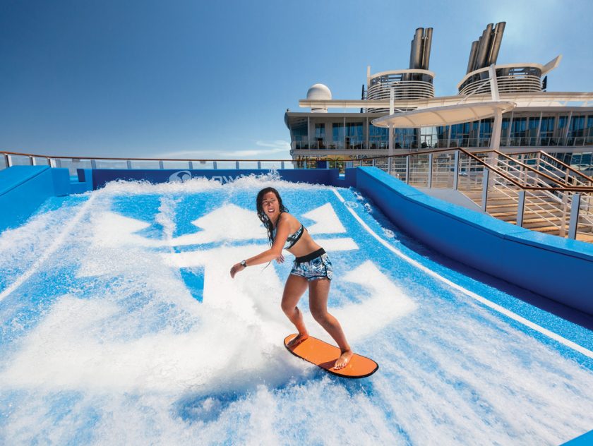 Harmony of the Seas - FlowRider Amazing Cruise Ship Water Activities