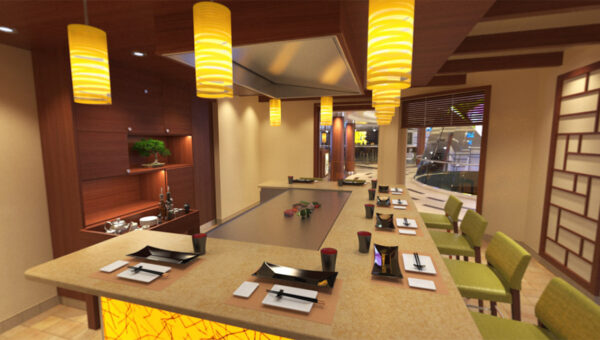 Carnival Horizon to Debut Teppanyaki Restaurant