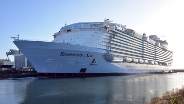 Symphony of the Seas December Construction Photos