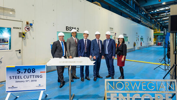 NCL Starts Construction for Norwegian Encore Cruise Ship
