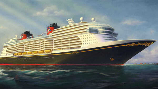 First Rendering of New Disney Cruise Ships