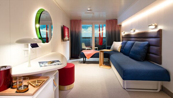 Preview of Virgin Voyages Cabins & Itineraries