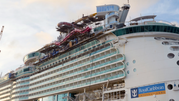 Behind the Scenes: Navigator of the Seas 2019 Dry Dock