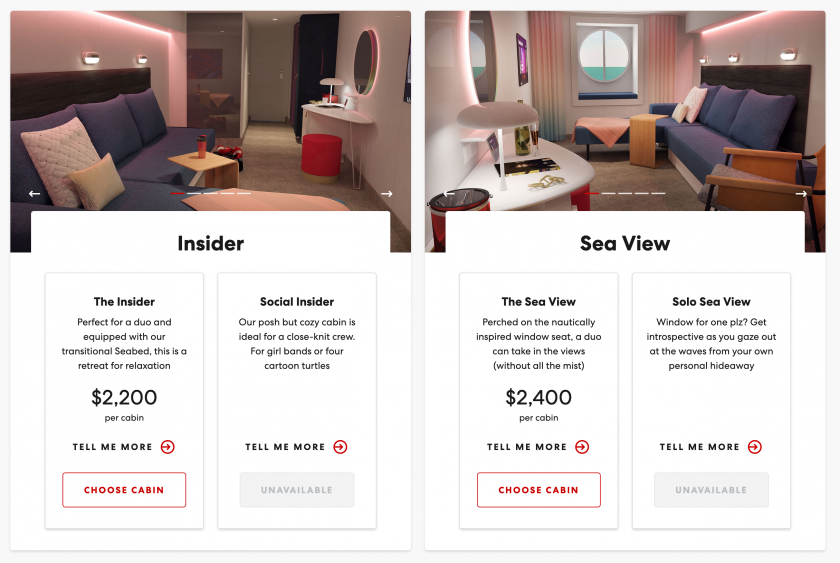 Virgin Voyages Releases Itineraries and Pricing