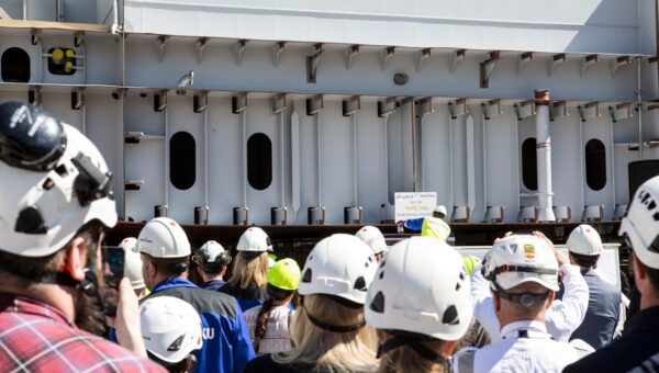 Carnival Mardi Gras Keel-Laying Ceremony held in Finland