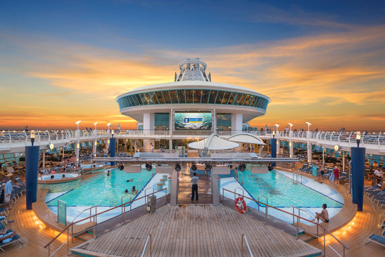 Adventure of the Seas - Pool Deck
