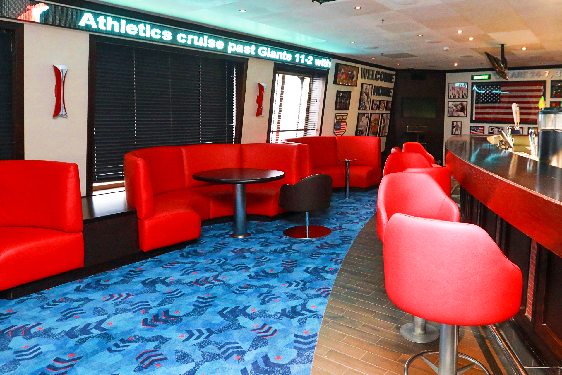 Carnival Liberty - Heroes Tribute Bar (2025 Dry Dock)