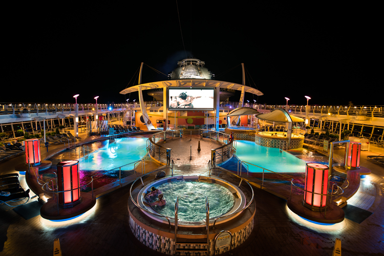 Liberty of the Seas - Pool Deck