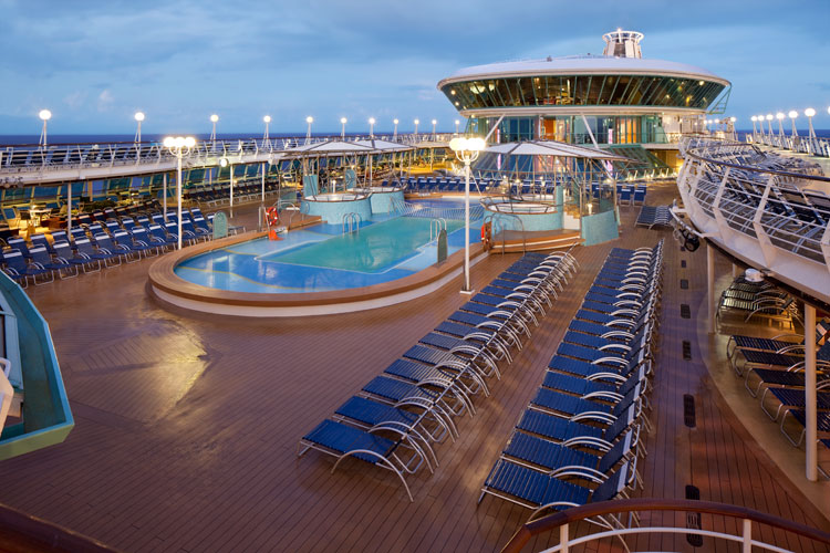 Rhapsody of the Seas - Pool Deck