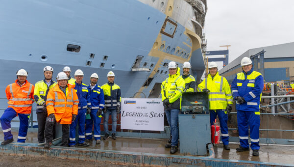 Royal Caribbean’s Legend of the Seas Hits the Water