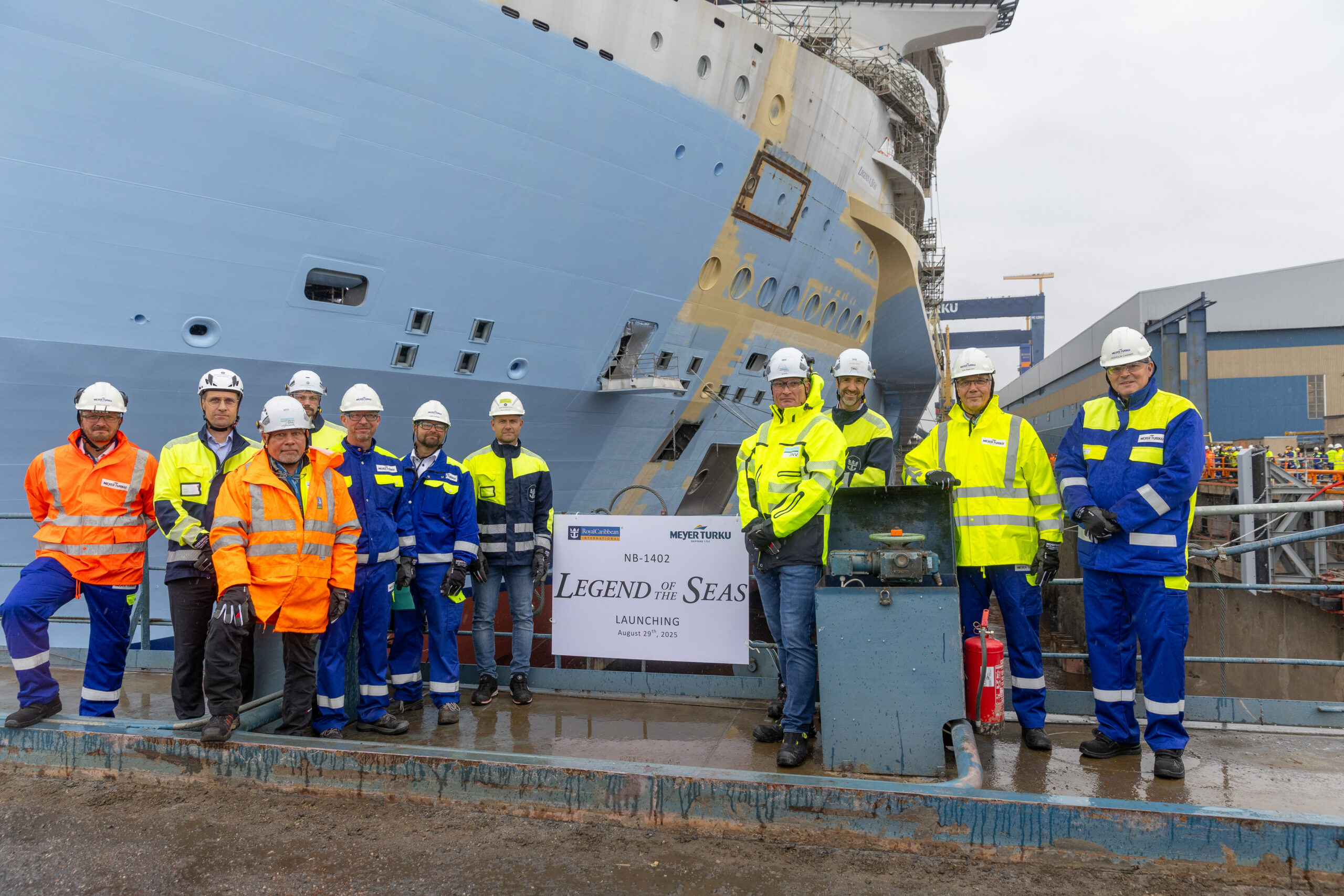 Legend of the Seas - First Float Out