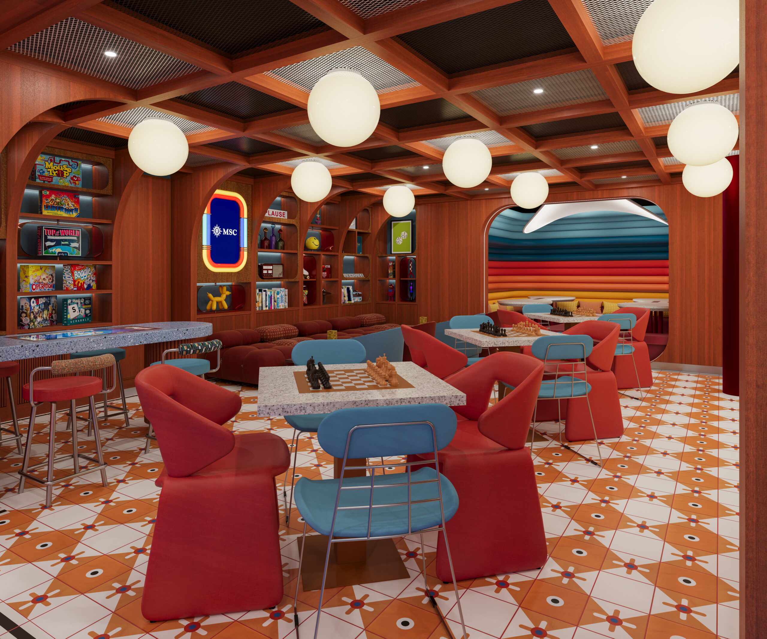 MSC World Atlantic - The Clubhouse