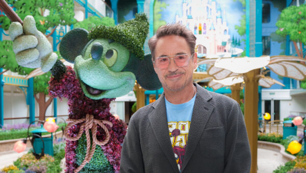 Robert Downey Jr. Assembled as Godparent for Disney’s Newest Ship
